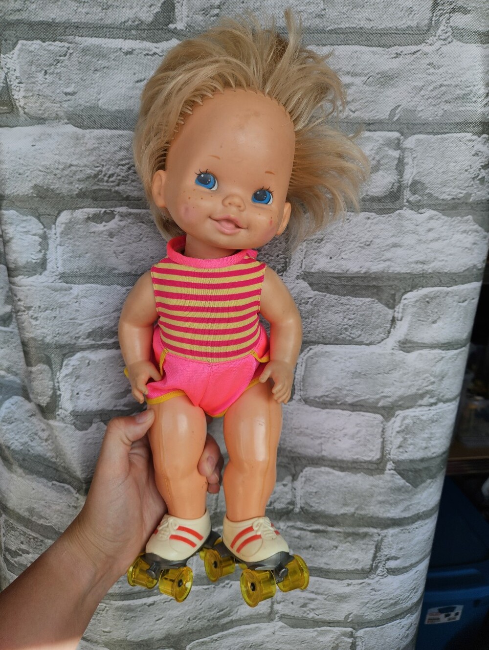 1982 Vintage Mattel "Baby Skates" Doll